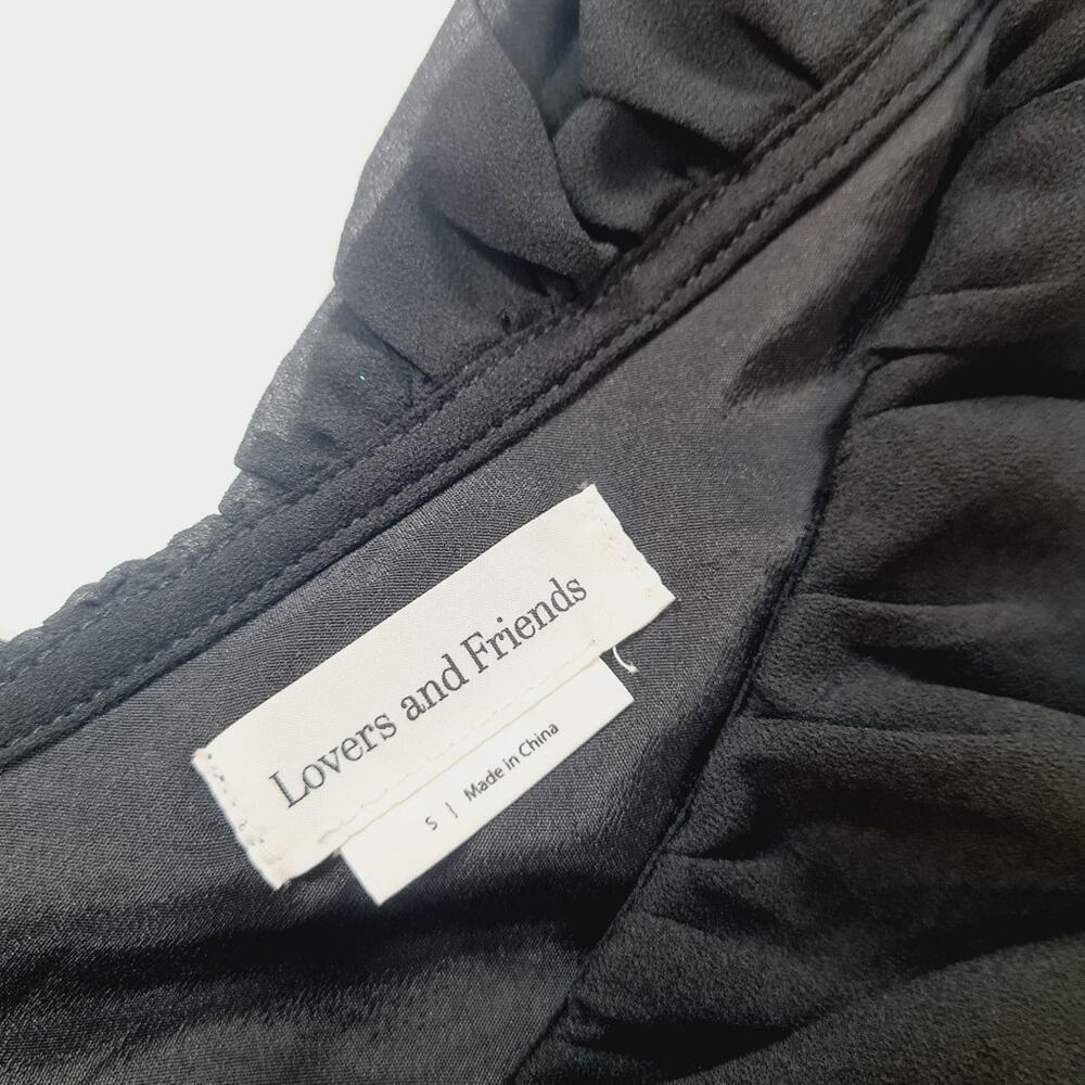 Lovers and Friends Karen Maxi Dress in Black Small - Picture 8 of 11